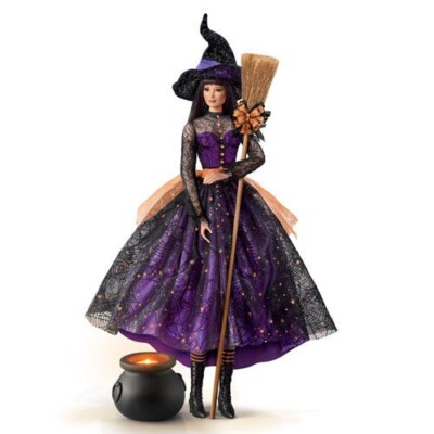 21  Serena Witch Porcelain Doll Ashton Drake Bradford Exchange 2016