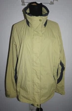 Columbia Bugaboo Shell Only Jacket Womans Sz M Green Gray Missing Liner