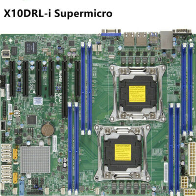 Supermicro X10DRL-i Dual-Socket Server Motherboard Support E5-2600 V3/V4