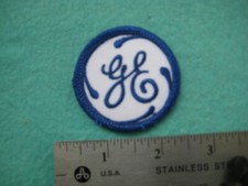 Vintage GE General Electric Parts Service Uniform Patch