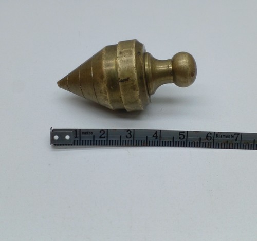 Vintage Solid Bronze Plumb Bob. - Picture 3 of 6