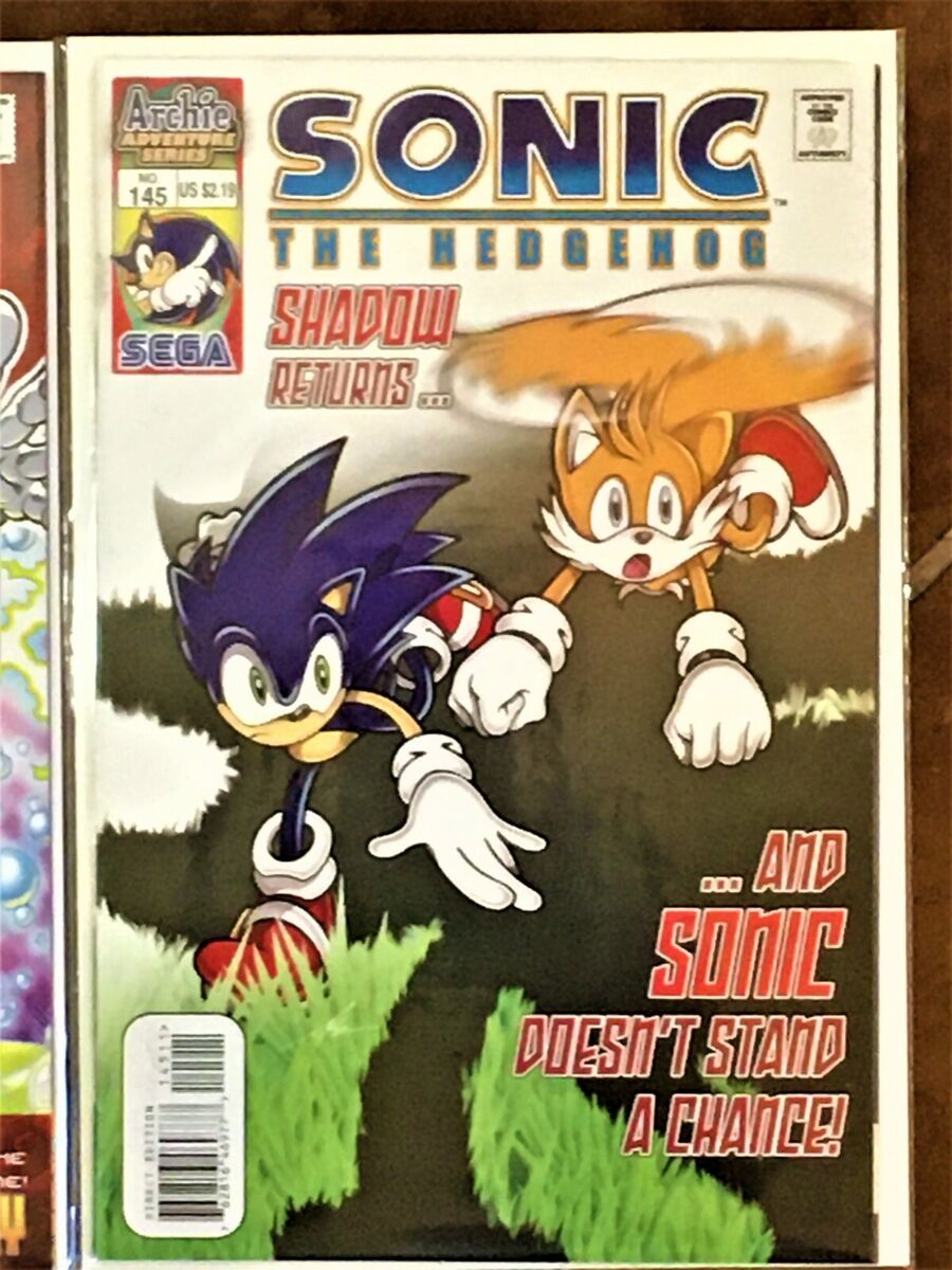 SONIC The HEDGEHOG Comic Book #136 July 2004 KNUCKLES & JULIE SU