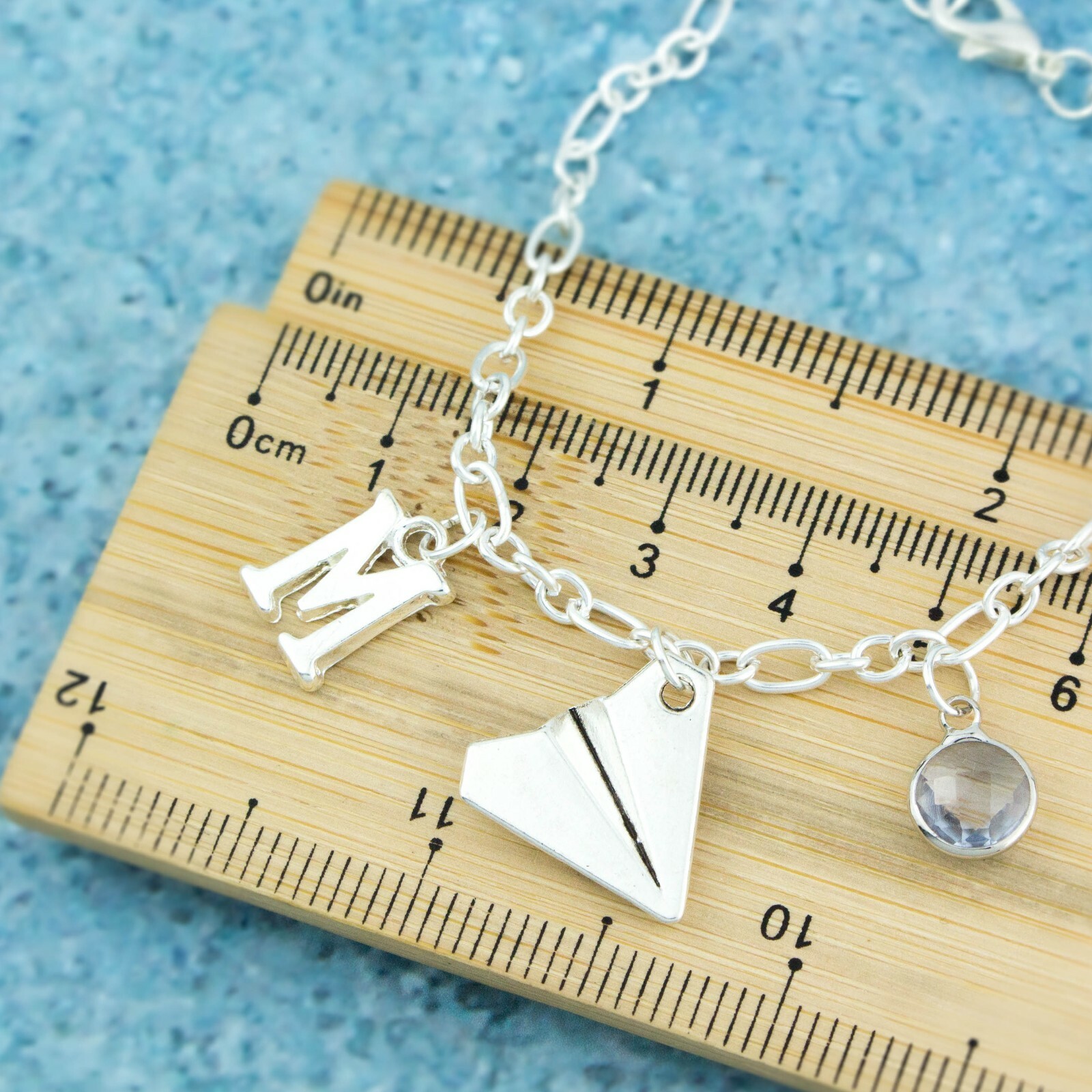 Paper Plane Bracelet, Personalised Gift, Origami Jewellery, Teenager Gifts