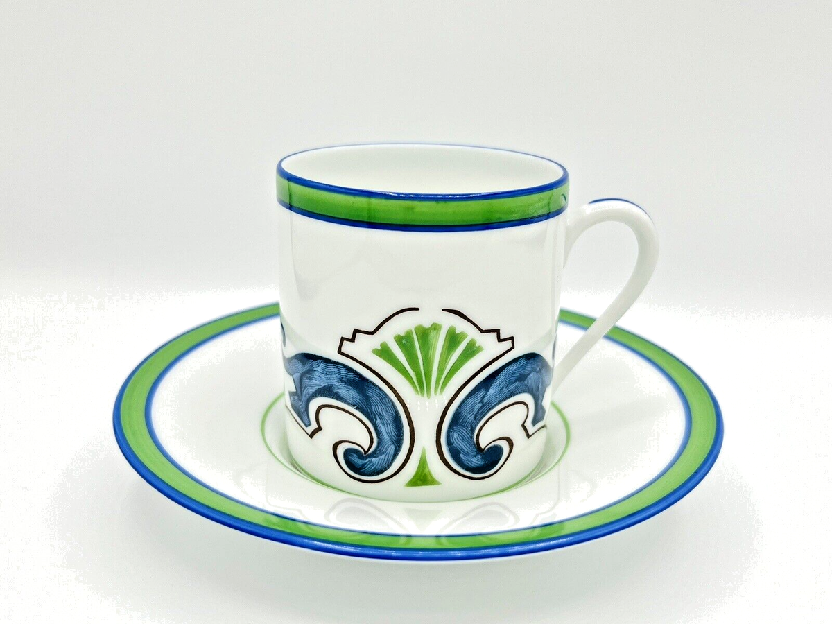 Limoges Raynaud　未使用 ヴィンテージ　希少 90年代 VINTAGE Limoges France Raynaud PETER PARIS Cup & Saucer Set RYD39