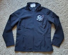 San Jose Barracuda Team 365 Soft Shell Jacket Women's Medium Hockey Black Nwot