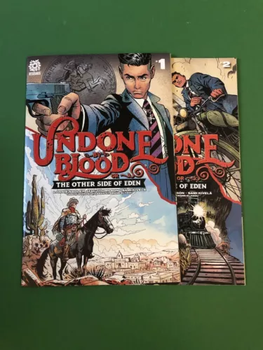 UNDONE BY BLOOD OR THE OTHER SIDE OF EDEN #1 & #2 ~2021 AFTERSHOCK COMICS~unread