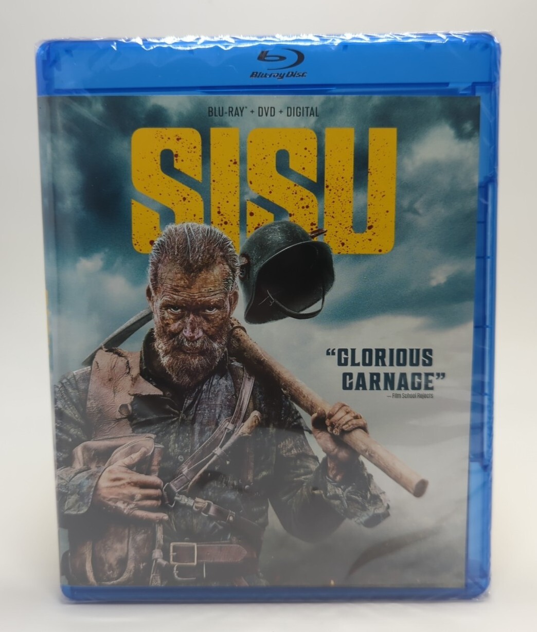 SISU Blu-ray, DVD, Digital Copy (Region A) New Sealed