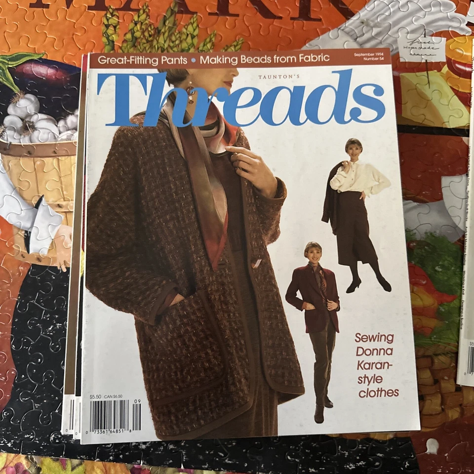 Lot of 10THREADS Magazine 1992 ,1993,1994-LOT OF 10 Foto 3 de 4