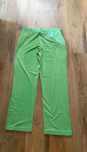 💕 Juicy Coulture Bright Green Size XL Tracksuit Bottom 💕 - Picture 6 of 8