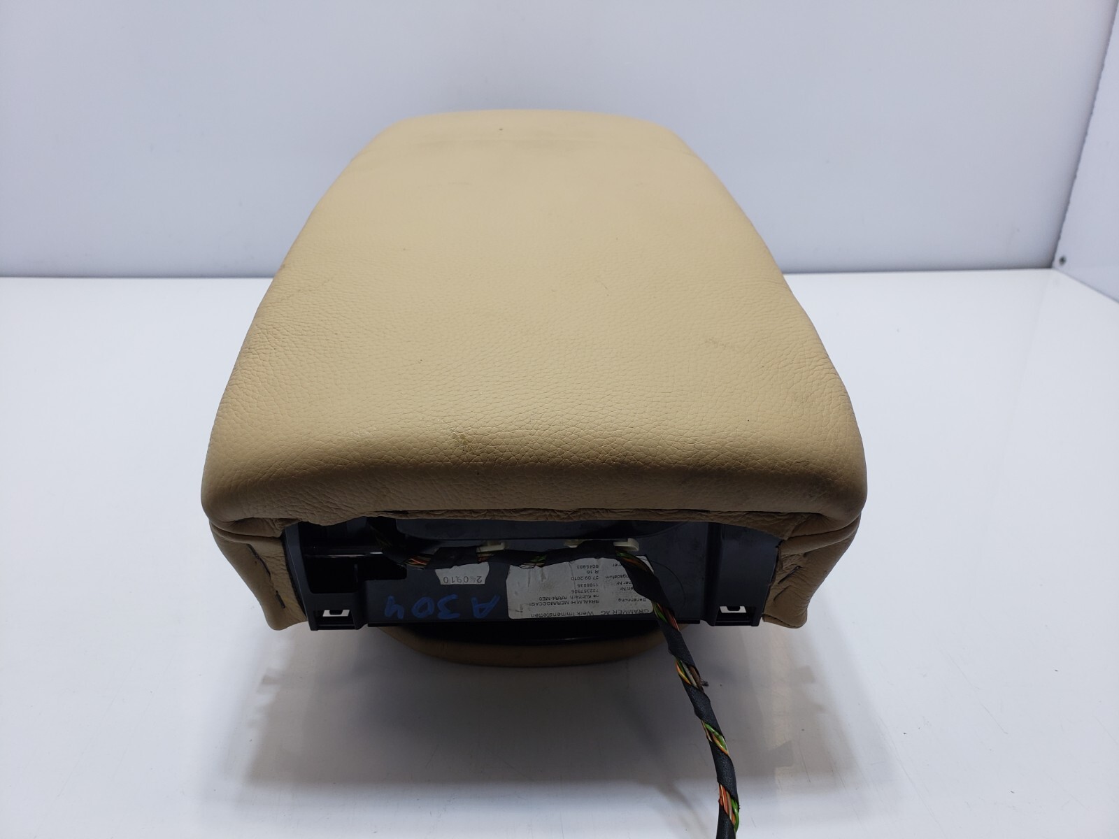 ✅ 10-14 OEM Rolls-Royce Ghost RR4 Rear Seat Center Armrest Storage Leather*