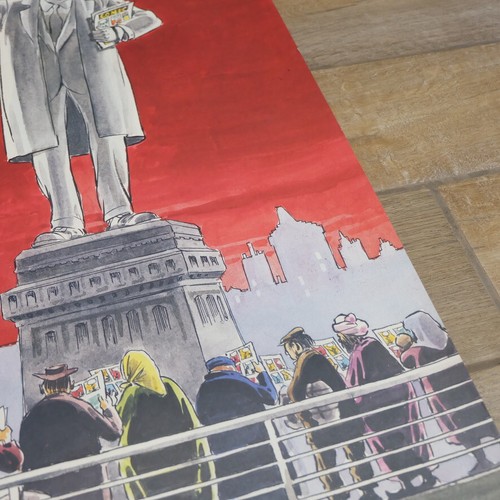 2001 Will Eisner – Lake Oswego Festival Arts – Comics Print Poster – 24" x 36" - Picture 7 of 18