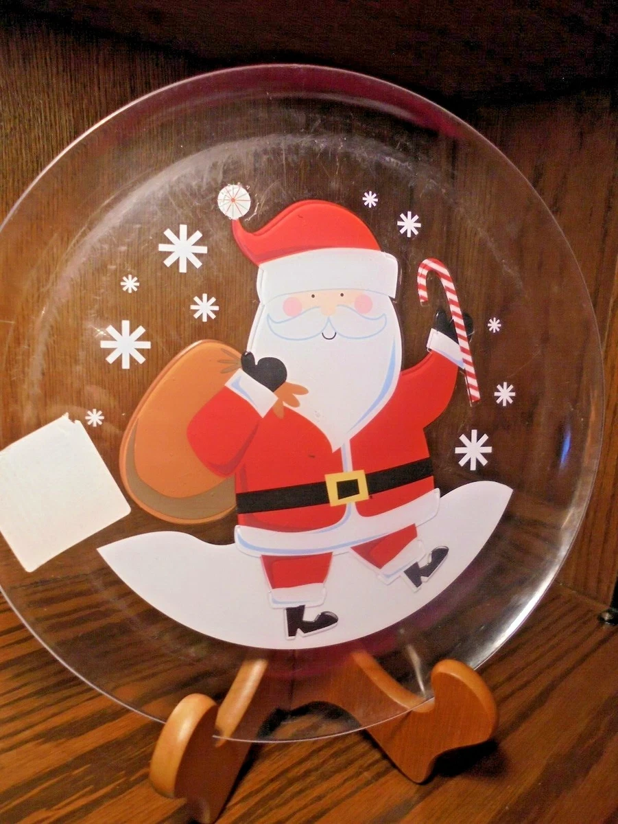 Plastic on sale christmas platters