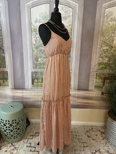 Hayden Boho Beachy Maxi Dress, Size Small, NWT