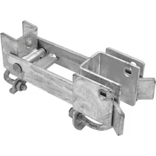 Chain Link Strong Arm Double Gate Latch - Gate Hardware - Commercial Heavy Duty