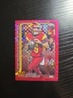 2025 Topps Chrome Jayden Daniels Hot Pink X-fractor #295 Commanders
