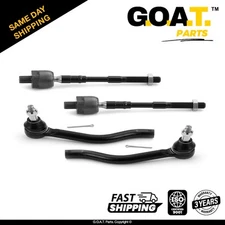 4 PCS Front Inner & Outer Tie Rod End Kit for 2007-2013 Nissan Altima