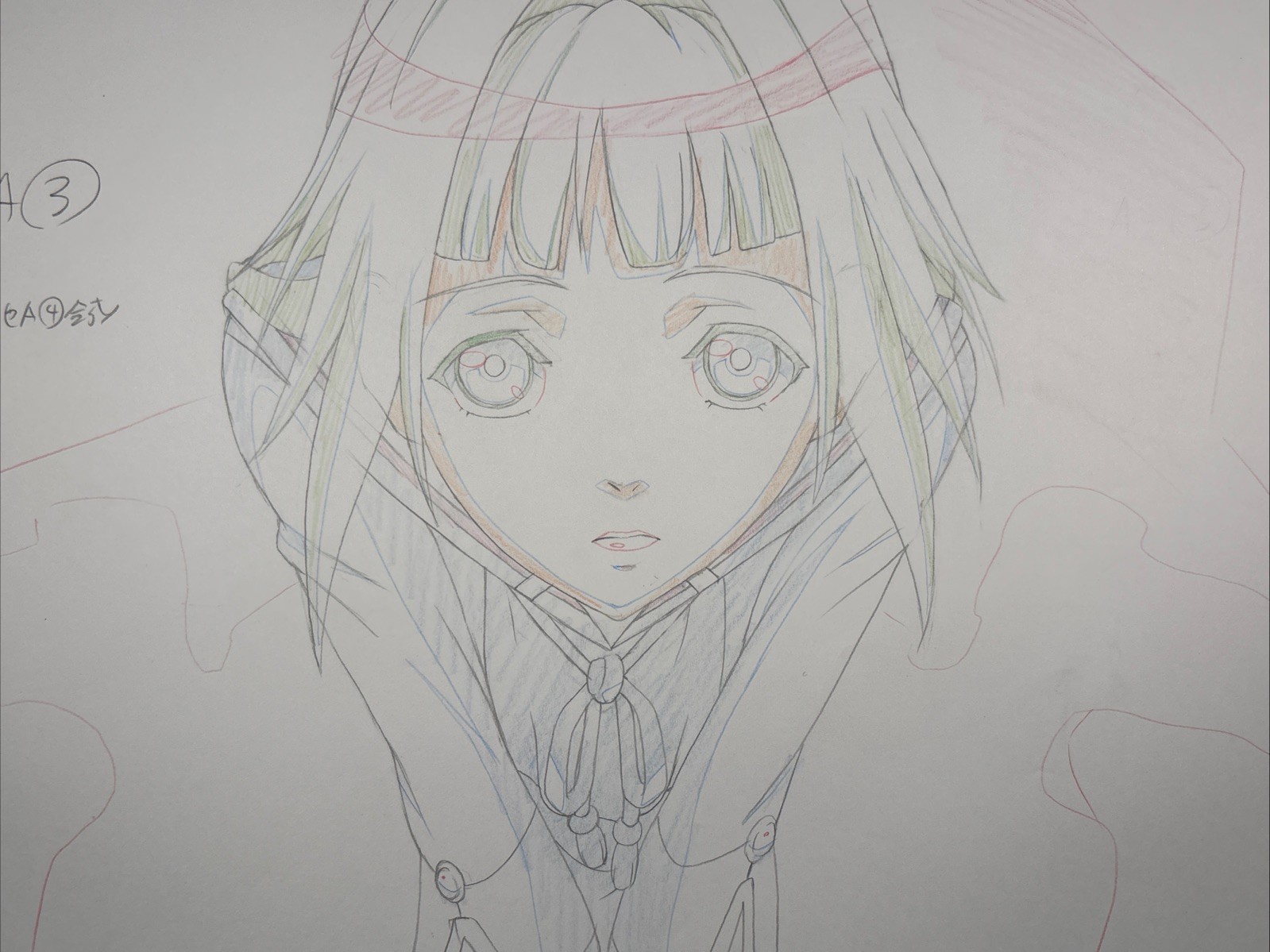 HIIRO NO KAKERA Anime Production Art Animation Cel SCARLET FRAGMENTS Scar6 I10