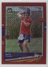2020 Panini Donruss Optic Rookies Red Mojo Prizm Nate Stanley #150 13kb