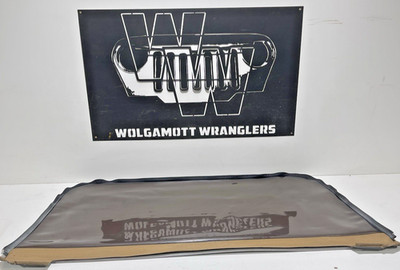 97-06 Jeep TJ Wrangler Sierra Offroad Saddle Tan Tinted Rear Window Soft Top