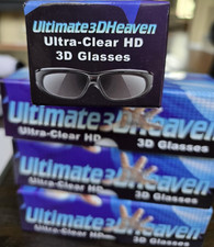 Ultimate3DHeaven Ultra-Clear HD 3D Glasses Bl...