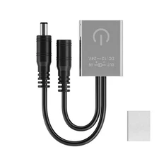 Mini Touch Dimmer Switch, Brightness, On/Off, Cabinet Light, 12/24VDC, 3A