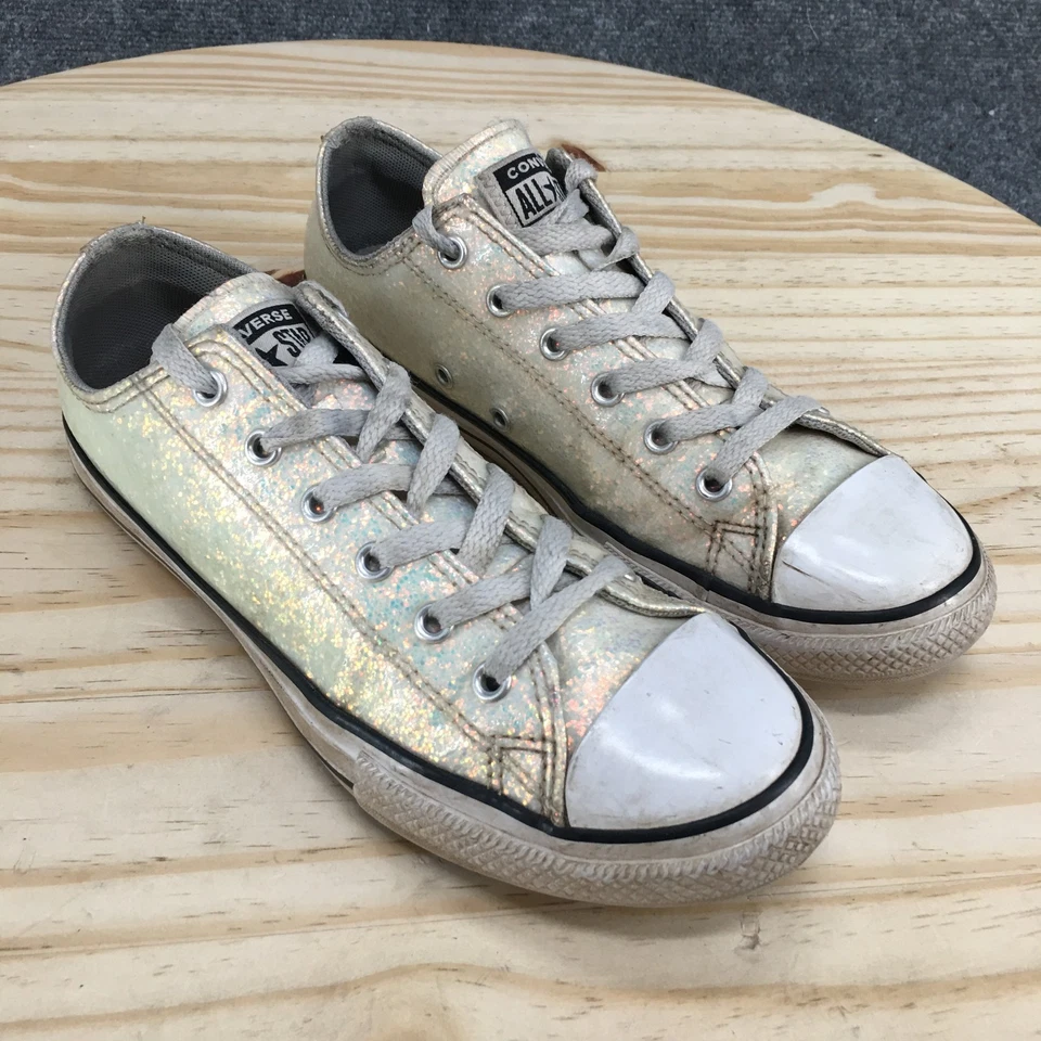 Zapatillas Converse Shoes Junior 5 Chuck Taylor All Star Brillo Multicolor Con Cordones Foto 3 de 4