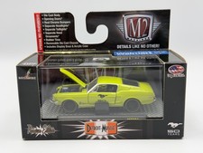 M2 Mustang 50 Years 1968 Ford Mustang Cobra Jet, Green, MTS01, 1:64, NIB