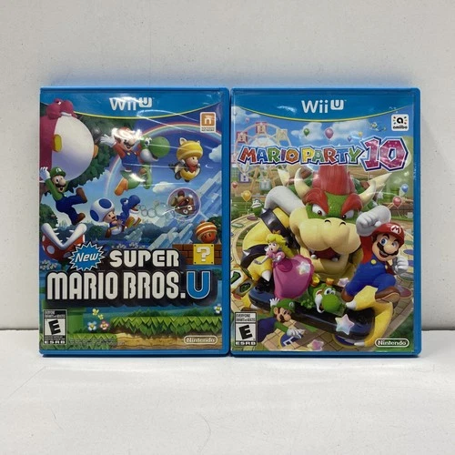 Mario Party 10 & New Super Mario Bros U - Nintendo Wii U