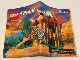 LEGO Pirates: 6246 Crocodile Cage 100% complete with Instructions & Box