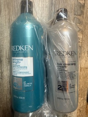 redken shampoo Hair Cleansing  and Extreme Length conditioner Set 33.8 Oz