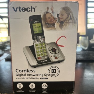 VTech DECT 6.0 Cordless Phone Answering System Caller ID Call Waiting 1 Handsets