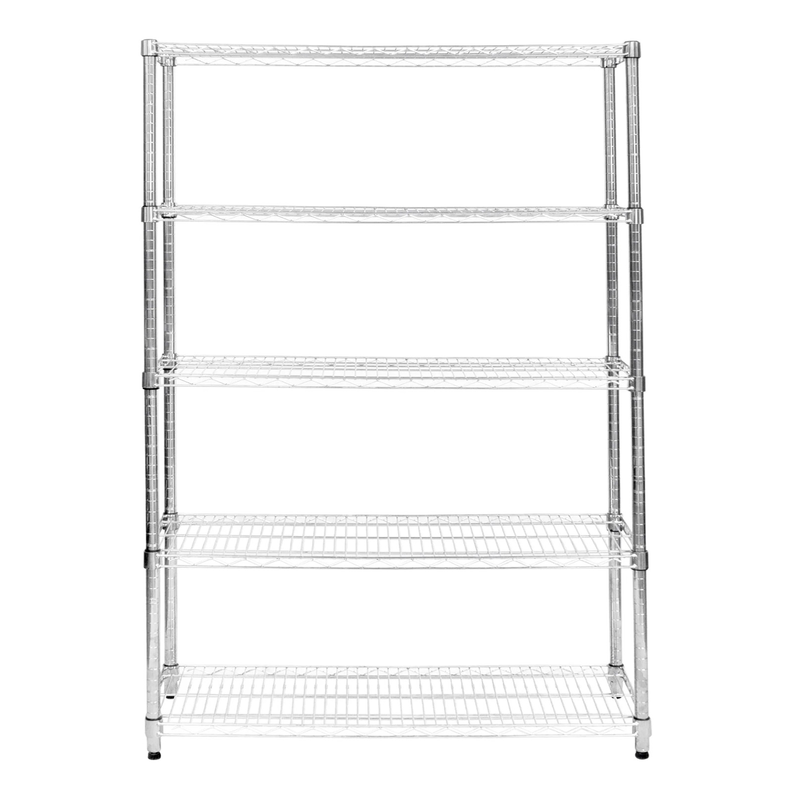 Wire Shelving Rack 5 Tier Metal Storage Unit Heavy Duty Free