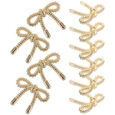 12 Pcs Style Sweater Jacket Cloak Button Fasteners Buttons Bows