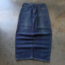Vintage Y2K Baggy Relaxed Loose Fit Retro Medium Wash Carpenter Jeans Size 36x33