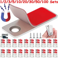 Ultra Thin Strong Magnetic Door Closer Cabinet Catch Latch Cupboard Closure Lot