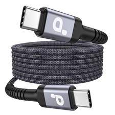 Extra Long USB C to USB C Cable 15FT, 100W USB C Cable Fast Charging, Upgrade...