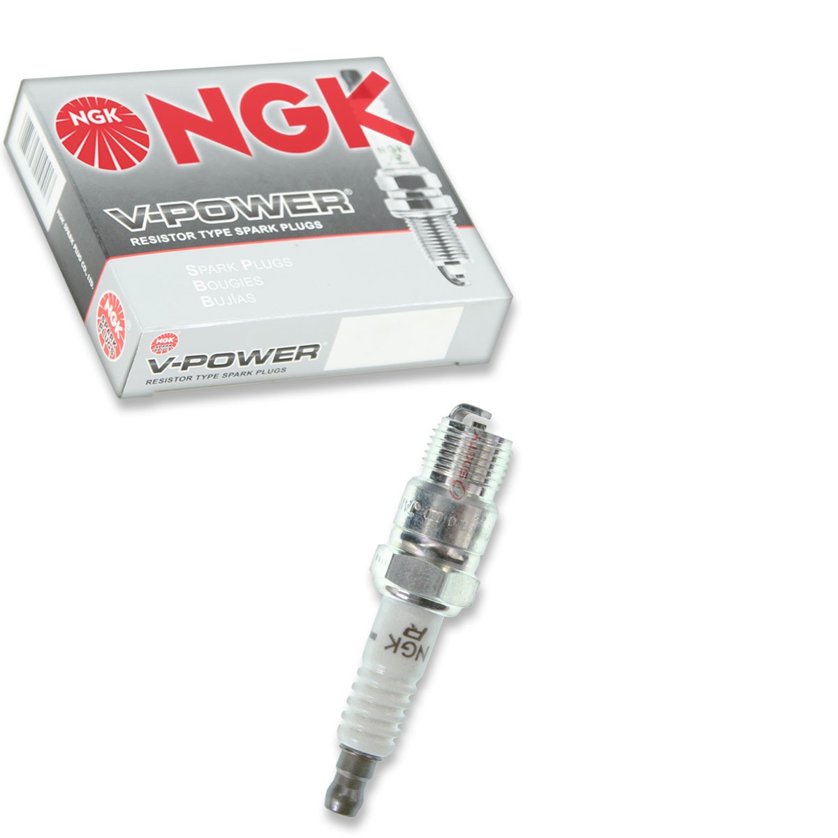 NGK 7052 YR5 V-Power Spark Plug for T16R-U RV12C R46T R45T R44T MR44T HR9AC pw