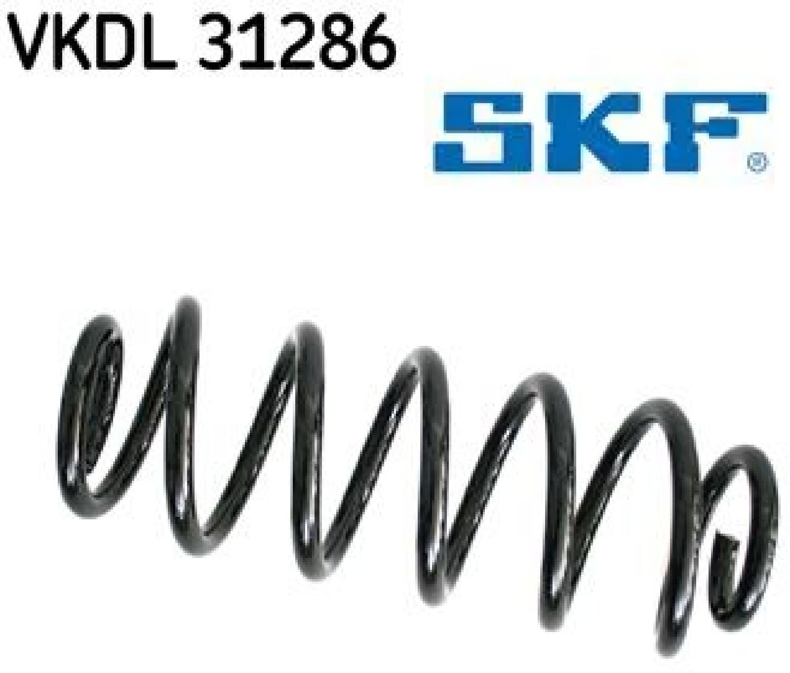 SKF Fahrwerksfeder VKDL 31286 Position Hinterachse Außendurchmesser 112 mm Höhe 488 mm Länge 128 mm Breite 127 mm - OE Qualität - Bild 2