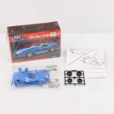 Vintage 1995 Monogram SnapTite Shelby Cobra 427 Model Kit 1:32 Scale #1097