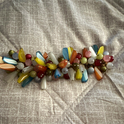 Vintage Napier moon drop Cha-Cha bracelet! Lovely addition to your rare vintage