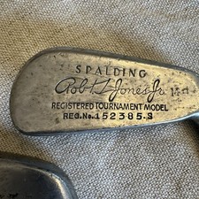 Vintage Spalding Robert Trent Jones Jr. Golf Clubs