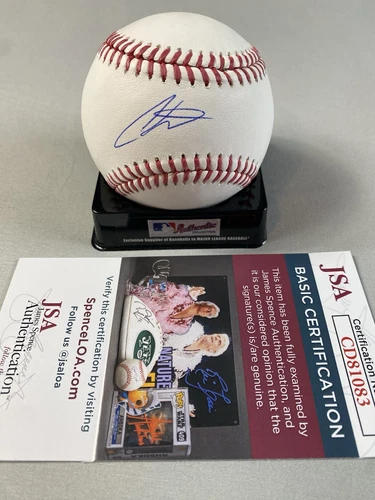 CHICAGO WHITE SOX- COLSON MONTGOMERY AUTOGRAPH OFFICIAL MLB BASEBALL JSA CD81083