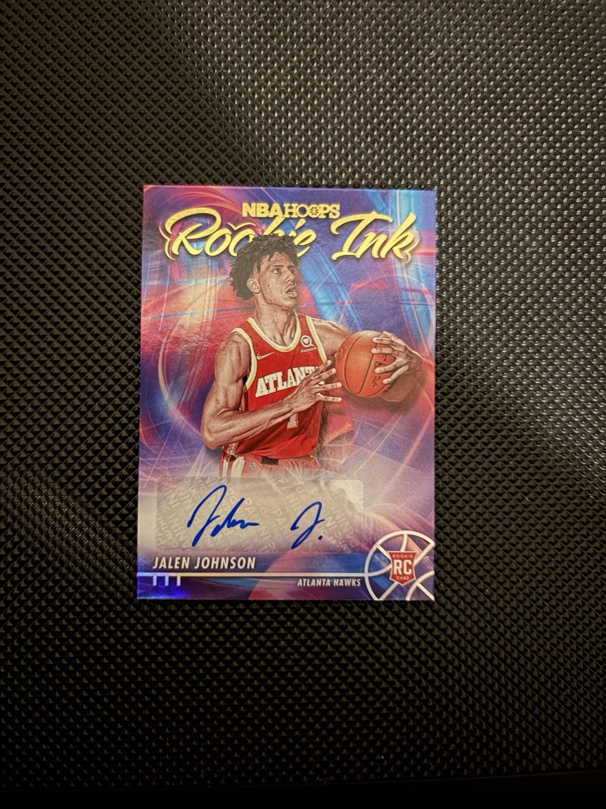 Jalen Johnson 2021 Hoops #RI-JJ Rookie Ink Price Guide - Sports 