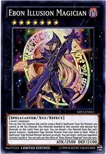 Ebon Illusion Magician - SHVI-ENSE1 - Super Rare - Limited Edition Near Mint Yug