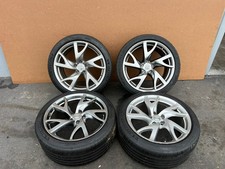 Nissan 370z 2009-2021 Oem 19x9 And 19x10 Inch Tire Wheel Rim Set Of 4