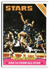 1975-76 Topps - Ron Boone #235 1st Team All Stars Utah Stars 