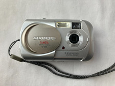 WORKING Olympus CAMEDIA D-395 3.2 MP Digital Camera - Silver