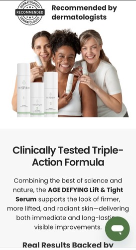 SPA DR Starter Set Cleanser-Serum-Moisturizer FREE of Hormonal Disruption Chems - Picture 12 of 15