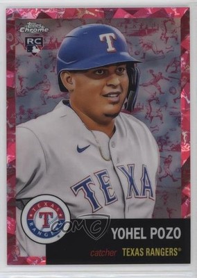 2022 Topps Chrome Platinum Anniversary 87/100 Yohel Pozo #169 Rookie RC 0rd2