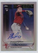 2022 Topps Chrome Update Auto Simon Muzziotti #AC-SM Auto 0cv